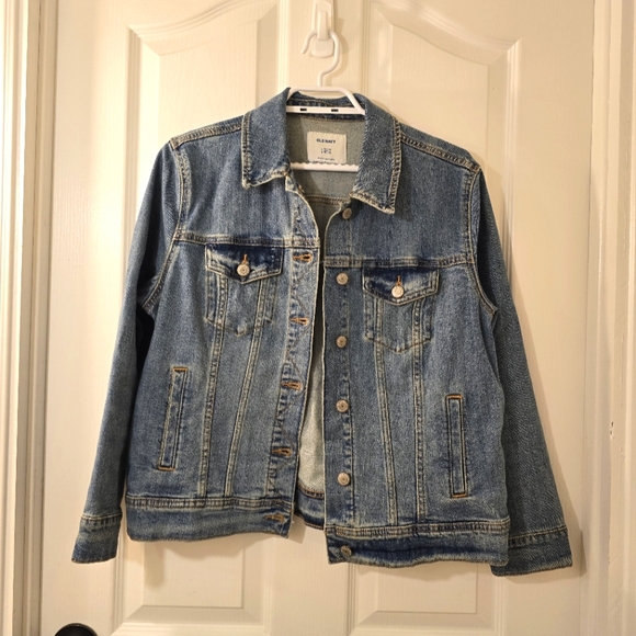 Old Navy Lightwash Jean Jacket | Size Large - Picture 1 of 7